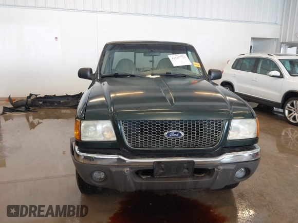 2002 Ford Ranger XL Fleet with VIN 1FTZR45E72PA18871, listed as a IAAI auction lot 41607733 with 185,858 mi miles. Bid and sale history available at carsss.com. Image 13.
