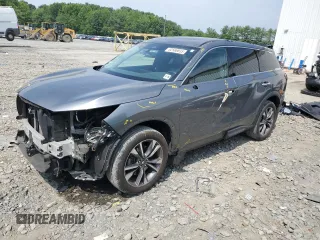 2023 Infiniti QX60 Luxe z VIN 5N1DL1FS5PC368122, wystawiony jako Copart lot #62566835 z przebiegiem 40 799 mil mil oraz Szkoda całkowita • Salvage title. Historia ofert i sprzedaży dostępna na DreamBid. Obrazek 1.
