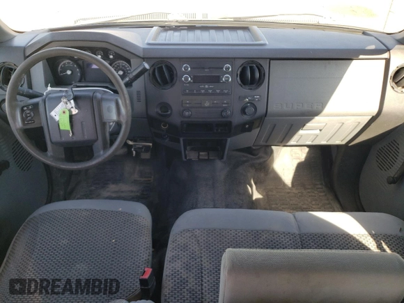 2011 Ford F-250 XL with VIN 1FT7X2A66BEC37719, listed as a Copart auction lot 46399235 with 243,220 mi miles and Salvage title. Bid and sale history available at DreamBid. Image 8.