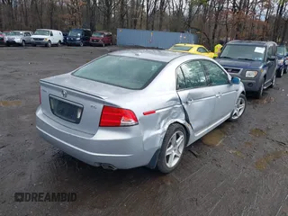 2004 Acura TL with VIN 19UUA66214A048179, listed as a IAAI auction lot 41967145 with 176,953 mi miles. Bid and sale history available at carsss.com. Image 4.