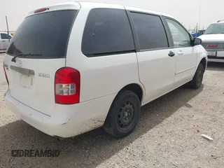 2000 Mazda MPV DX with VIN JM3LW28G2Y0127117, listed as a IAAI auction lot 41896562 with 170,574 mi miles. Bid and sale history available at carsss.com. Image 4.