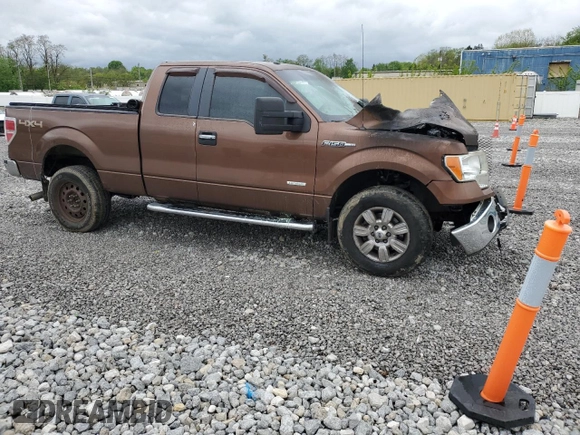 2012 Ford F-150 XL with VIN 1FTFX1ET4CFB41105, listed as a Copart auction lot 56142175 with Not provided miles and Salvage title. Bid and sale history available at DreamBid. Image 4.