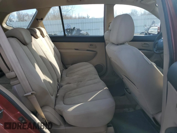 2007 Kia Rondo LX Base with VIN KNAFG525X77087917, listed as a Copart auction lot 89149155 with 126,314 mi miles and Non Repairable. Bid and sale history available at carsss.com. Image 11.