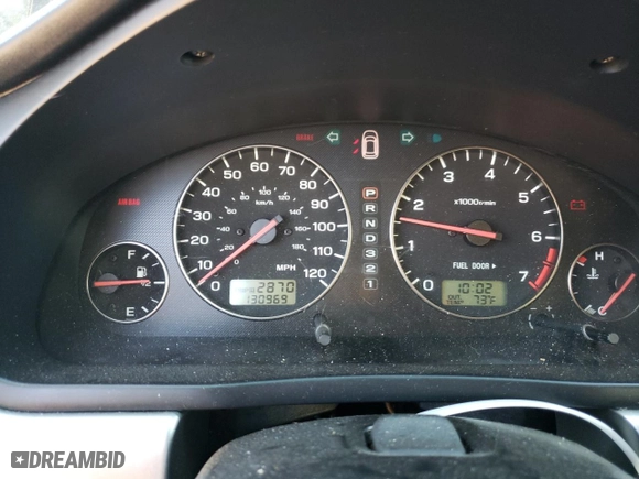 2003 Subaru Baja with VIN 4S4BT61C437107796, listed as a Copart auction lot 76507444 with 130,969 mi miles and Salvage Title. Bid and sale history available at carsss.com. Image 9.