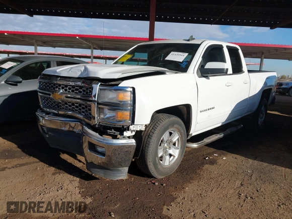 2015 Chevrolet Silverado 1500 LT with VIN 1GCRCRECXFZ393967, listed as a IAAI auction lot 41435914 with 136,697 mi miles. Bid and sale history available at carsss.com. Image 17.