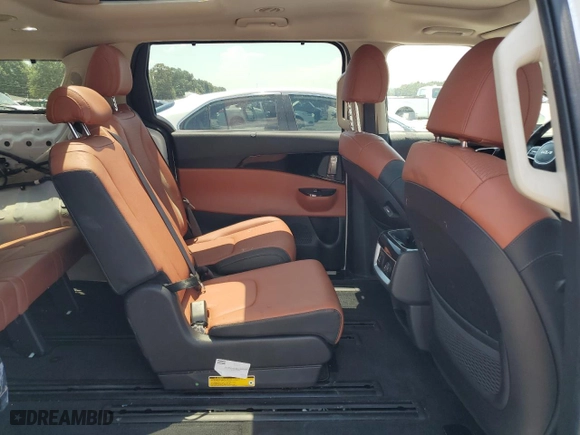 2023 Kia Carnival SX Prestige with VIN KNDNE5H36P6225761, listed as a Copart auction lot 66895554 with 24,441 mi miles and Salvage Title. Bid and sale history available at carsss.com. Image 11.