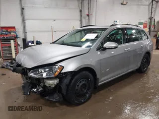 2016 Volkswagen Golf SportWagen TSI S with VIN 3VWC17AU1GM513489, listed as a IAAI auction lot 41432675 with 89,816 mi miles. Bid and sale history available at carsss.com. Image 2.