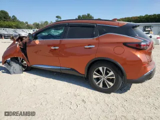 2019 Nissan Murano SV with VIN 5N1AZ2MJ7KN146986, listed as a Copart auction lot 75532784 with 73,354 mi miles and Salvage Title. Bid and sale history available at carsss.com. Image 2.