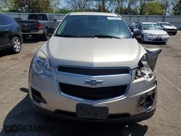 2014 Chevrolet Equinox LS with VIN 2GNFLEEK1E6347822, listed as a Copart auction lot 54272895 with 150,813 mi miles and Salvage Title. Bid and sale history available at DreamBid. Image 5.