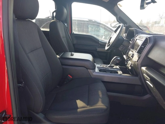2020 Ford F-150 XL with VIN 1FTEW1EP1LFB07673, listed as a IAAI auction lot 41624163 with 57,826 mi miles. Bid and sale history available at carsss.com. Image 5.