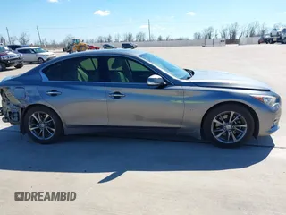 2017 Infiniti Q50 Signature Edition with VIN JN1EV7AP7HM742236, listed as a IAAI auction lot 41662043 with 114,312 mi miles and . Bid and sale history available at DreamBid. Image 13.