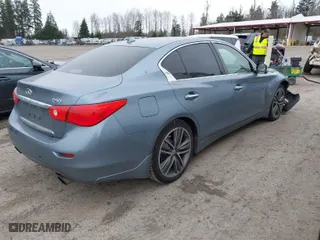 2017 Infiniti Q50 3.0t Premium with VIN JN1EV7AP1HM743432, listed as a IAAI auction lot 41777874 with 94,354 mi miles. Bid and sale history available at carsss.com. Image 4.