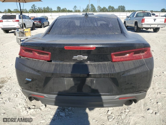2016 Chevrolet Camaro 1LT with VIN 1G1FB1RS6G0188654, listed as a Copart auction lot 76673744 with 106,199 mi miles and Salvage Title. Bid and sale history available at carsss.com. Image 6.