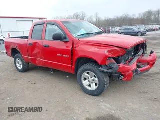 2002 Dodge 1500 with VIN 1D7HU18N02J136628, listed as a IAAI auction lot 42123559 with 190,973 mi miles and . Bid and sale history available at DreamBid. Image 1.
