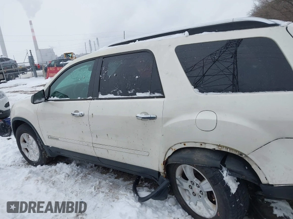 2008 GMC Acadia SLE1 with VIN 1GKEV13778J258533, listed as a IAAI auction lot 41304981 with 210,552 mi miles. Bid and sale history available at carsss.com. Image 14.