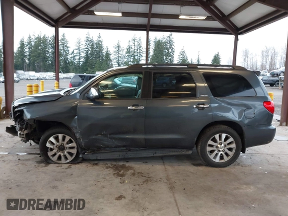 2008 Toyota Sequoia Limited with VIN 5TDBY68A58S010761, listed as a IAAI auction lot 41120472 with 126,270 mi miles and . Bid and sale history available at DreamBid. Image 14.