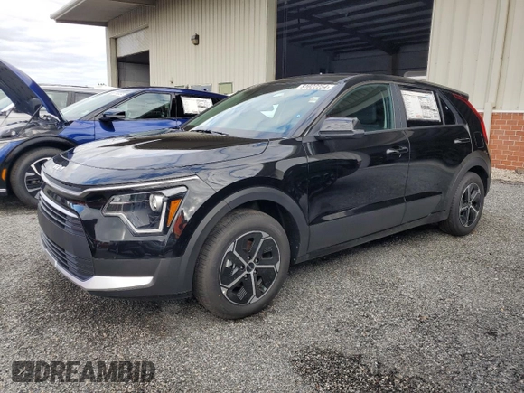 2025 Kia Niro LX with VIN KNDCP3LE6S5214451, listed as a Copart auction lot 81022254 with 15 mi miles and Clean Title. Bid and sale history available at carsss.com. Image 1.