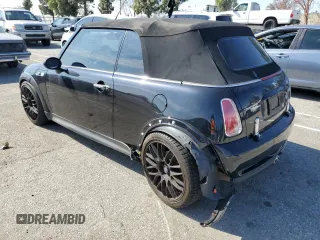 2008 MINI Convertible S with VIN WMWRH33508TL97385, listed as a Copart auction lot 45588455 with 79,434 mi miles and Salvage title. Bid and sale history available at DreamBid. Image 2.