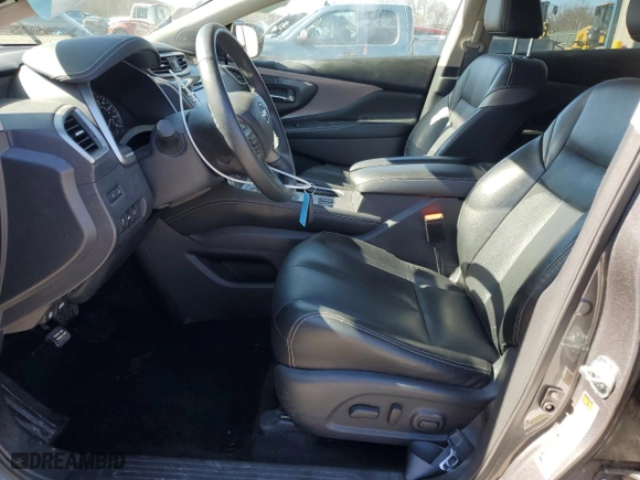 2023 Nissan Murano SL with VIN 5N1AZ2CS6PC105231, listed as a Copart auction lot 50920975 with 39,787 mi miles and Salvage Title. Bid and sale history available at carsss.com. Image 7.