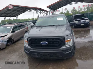 2022 Ford F-150 XL with VIN 1FTMF1CB1NKE51677, listed as a IAAI auction lot 42178807 with 8,260 mi miles and . Bid and sale history available at DreamBid. Image 12.