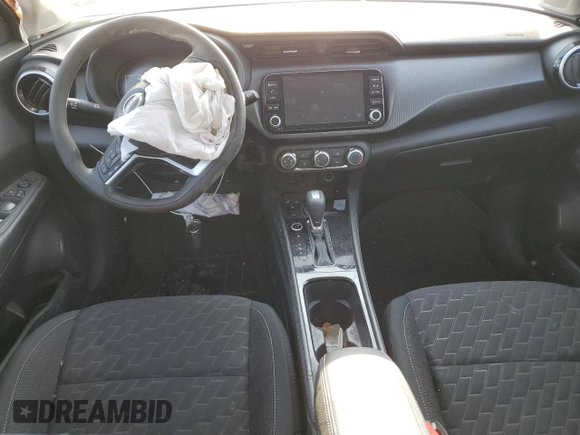 2024 Nissan Kicks SV with VIN 3N1CP5CV7RL561747, listed as a Copart auction lot 42876005 with 10,423 mi miles and Salvage Title. Bid and sale history available at DreamBid. Image 8.