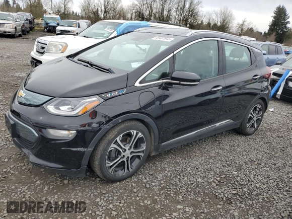 2019 Chevrolet Bolt EV Premier with VIN 1G1FZ6S07K4117272, listed as a Copart auction lot 48487645 with 78,773 mi miles and Salvage Title. Bid and sale history available at carsss.com. Image 1.