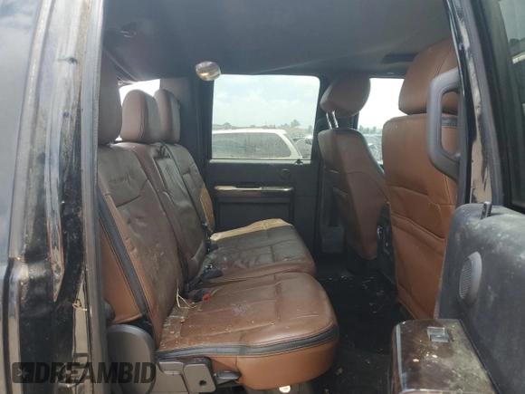 2016 Ford F-350 Platinum with VIN 1FT8W3BT9GEA11859, listed as a Copart auction lot 53044965 with 130,841 mi miles and Salvage Title. Bid and sale history available at DreamBid. Image 10.
