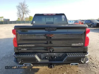 2021 Chevrolet Silverado 1500 High Country with VIN 3GCUYHET7MG234553, listed as a Copart auction lot 52436555 with 0 mi miles and Salvage Title. Bid and sale history available at carsss.com. Image 6.