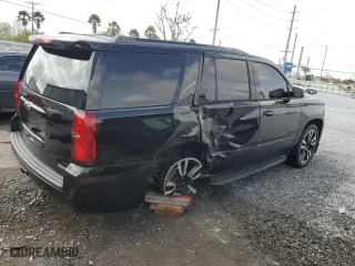 2018 Chevrolet Tahoe Premier with VIN 1GNSCCKJ1JR265084, listed as a Copart auction lot 45997395 with 105,575 mi miles and Salvage Title. Bid and sale history available at carsss.com. Image 3.