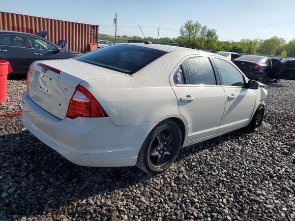 2011 Ford Fusion SE with VIN 3FAHP0HA4BR180118, listed as a Copart auction lot 52164165 with 223,419 mi miles and Salvage Title. Bid and sale history available at carsss.com. Image 3.