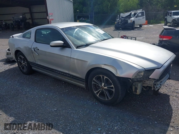 2014 Ford Mustang V6 with VIN 1ZVBP8AM4E5265015, listed as a IAAI auction lot 42439824 with 185,639 mi miles and . Bid and sale history available at DreamBid. Image 1.