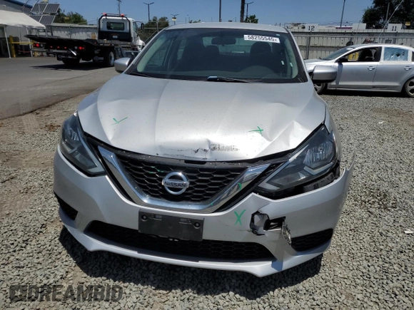2017 Nissan Sentra SV z VIN 3N1AB7AP8HY391602, wystawiony jako Copart lot #58255545 z przebiegiem 69 405 mil mil oraz Szkoda całkowita • Salvage title. Historia ofert i sprzedaży dostępna na DreamBid. Obrazek 5.