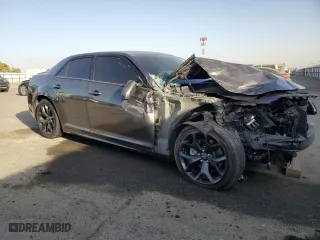 2021 Chrysler 300 with VIN 2C3CCABTXMH589355, listed as a Copart auction lot 76747424 with 88,092 mi miles and Salvage Title. Bid and sale history available at carsss.com. Image 4.