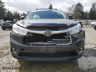 2015 Toyota Highlander Limited with VIN 5TDDKRFHXFS128698, listed as a Copart auction lot 52610495 with 161,412 mi miles and Salvage Title. Bid and sale history available at carsss.com. Image 5.