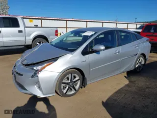 2016 Toyota Prius Four with VIN JTDKARFU0G3516680, listed as a IAAI auction lot 42062078 with 44,209 mi miles. Bid and sale history available at carsss.com. Image 2.