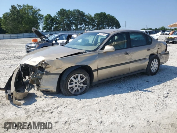 2005 Chevrolet Impala with VIN 2G1WF52E259295588, listed as a Copart auction lot 58915944 with 126,854 mi miles and Salvage Title. Bid and sale history available at DreamBid. Image 1.