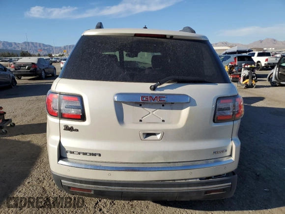 2015 GMC Acadia SLT with VIN 1GKKVRKD1FJ265712, listed as a Copart auction lot 71851464 with 70,021 mi miles and Salvage Title. Bid and sale history available at carsss.com. Image 6.