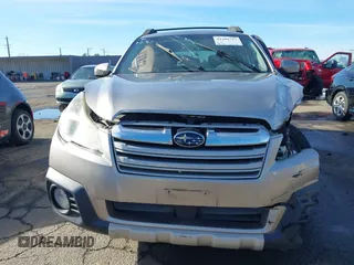 2014 Subaru Outback Limited with VIN 4S4BRBLC7E3325536, listed as a IAAI auction lot 41209727 with 128,758 mi miles and . Bid and sale history available at DreamBid. Image 12.