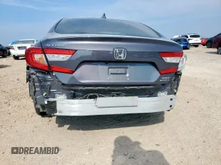 2019 Honda Accord Touring with VIN 1HGCV2F91KA003035, listed as a Copart auction lot 60393205 with 38,386 mi miles and Salvage title. Bid and sale history available at DreamBid. Image 6.