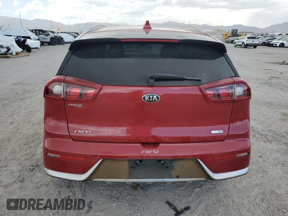 2017 Kia Niro EX with VIN KNDCC3LC5H5070796, listed as a Copart auction lot 55877834 with 95,441 mi miles and Salvage Title. Bid and sale history available at carsss.com. Image 6.
