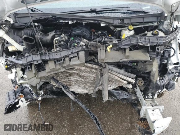 2020 Ford Transit Cargo with VIN 1FTBR1X80LKA87827, listed as a Copart auction lot 51919325 with 90,463 mi miles and Salvage Title. Bid and sale history available at DreamBid. Image 12.