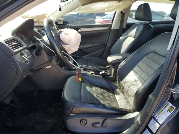2015 Volkswagen Passat 1.8T Sport with VIN 1VWBT7A33FC065723, listed as a Copart auction lot 48561105 with 144,086 mi miles and Salvage Title. Bid and sale history available at carsss.com. Image 7.