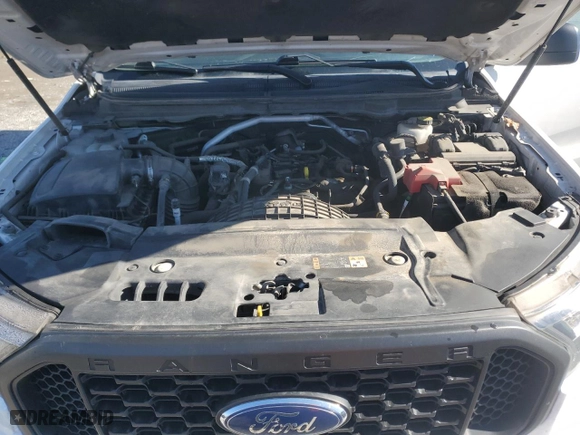 2021 Ford Ranger XL with VIN 1FTER1EHXMLD55651, listed as a Copart auction lot 43766165 with 281,496 mi miles and Clean Title. Bid and sale history available at carsss.com. Image 11.