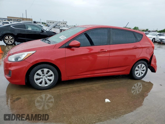 2017 Hyundai Accent SE with VIN KMHCT5AEXHU316064, listed as a Copart auction lot 55695365 with 190,703 mi miles and Salvage Title. Bid and sale history available at DreamBid. Image 1.