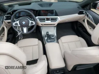 2022 BMW 4 Series M440i xDrive with VIN WBA63AT09NCL01453, listed as a Copart auction lot 72575524 with 30,646 mi miles and Salvage title. Bid and sale history available at DreamBid. Image 8.