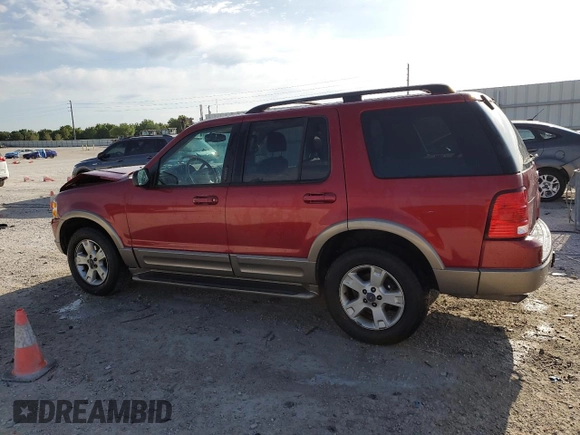 2003 Ford Explorer Eddie Bauer with VIN 1FMZU74W23UB17770, listed as a Copart auction lot 45461095 with 92,121 mi miles and Salvage title. Bid and sale history available at DreamBid. Image 2.
