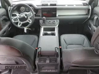 2025 Land Rover Defender S with VIN SALEJ7EX9S2366119, listed as a Copart auction lot 41674105 with 3,519 mi miles and Salvage title. Bid and sale history available at DreamBid. Image 8.