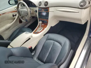 2005 Mercedes-Benz CLK 500 with VIN WDBTK75G65T040674, listed as a Copart auction lot 59931775 with 672 mi miles and Clean title. Bid and sale history available at DreamBid. Image 8.
