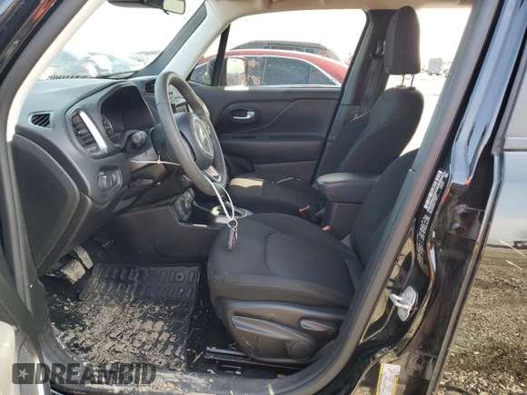 2022 Jeep Renegade Sport with VIN ZACNJDA19NPN64021, listed as a Copart auction lot 44835905 with 88,861 mi miles and Salvage title. Bid and sale history available at DreamBid. Image 7.