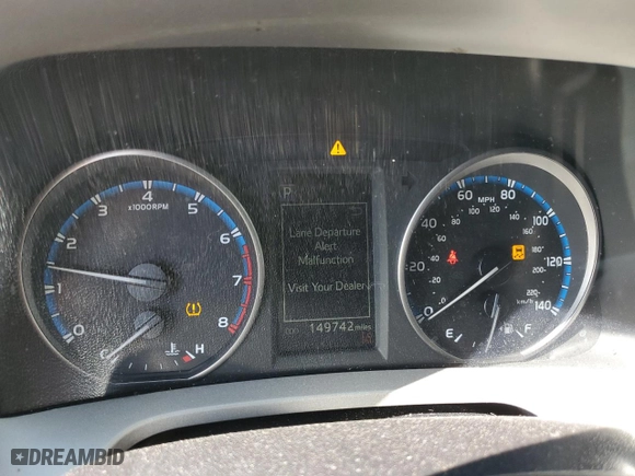 2018 Toyota RAV4 LE with VIN 2T3ZFREV9JW434526, listed as a Copart auction lot 48506345 with 149,742 mi miles and Salvage Title. Bid and sale history available at carsss.com. Image 9.